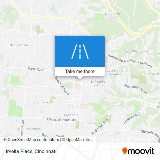 Mapa de Irvella Place