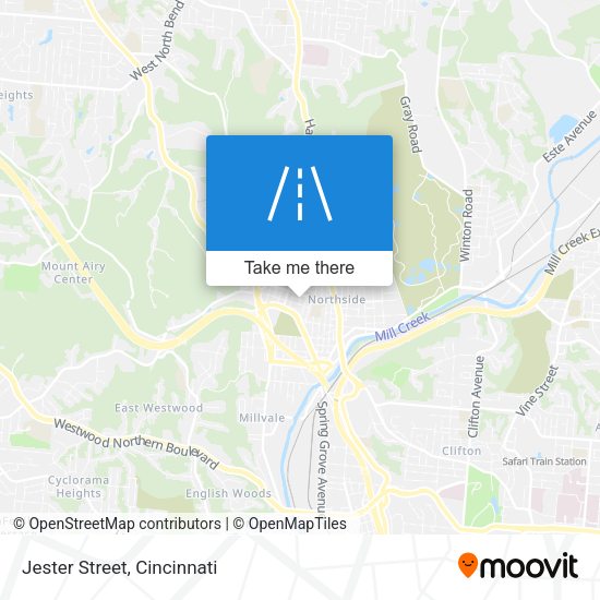 Mapa de Jester Street