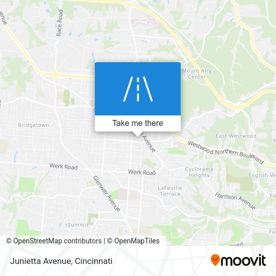 Mapa de Junietta Avenue