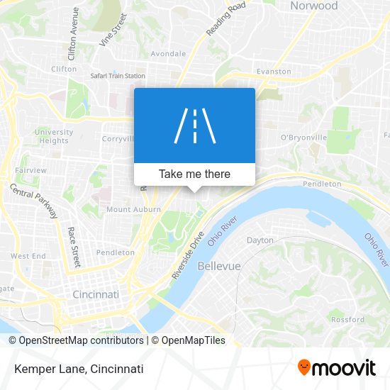 Mapa de Kemper Lane