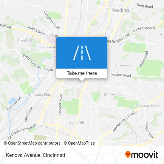 Mapa de Kenova Avenue