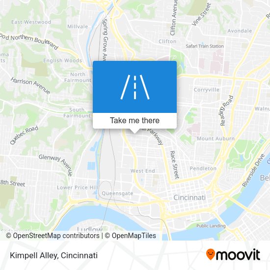 Kimpell Alley map