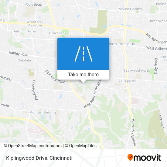 Kiplingwood Drive map