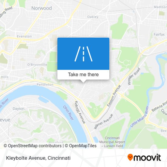 Mapa de Kleybolte Avenue