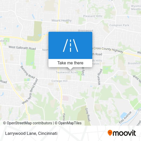 Mapa de Larrywood Lane