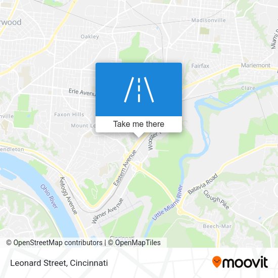 Mapa de Leonard Street