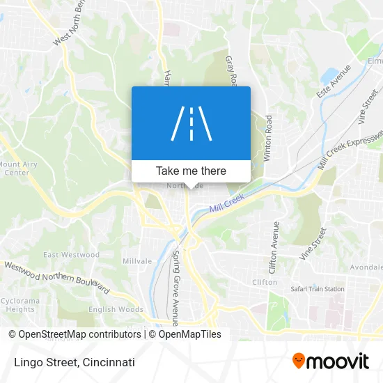 Mapa de Lingo Street