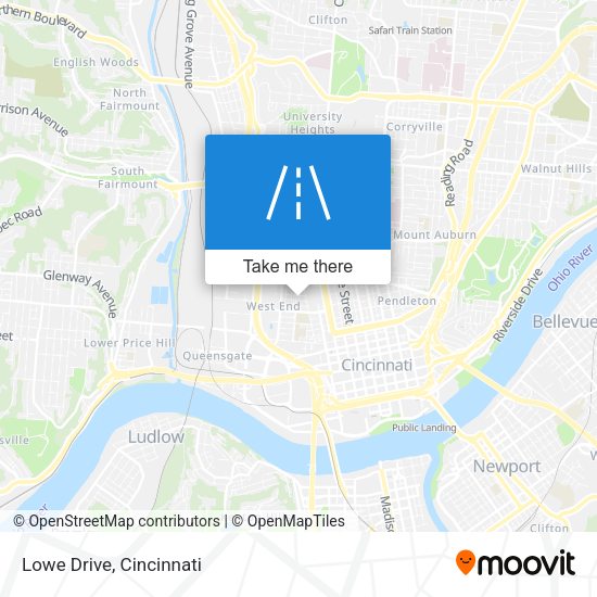 Mapa de Lowe Drive