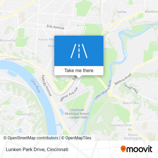 Lunken Park Drive map