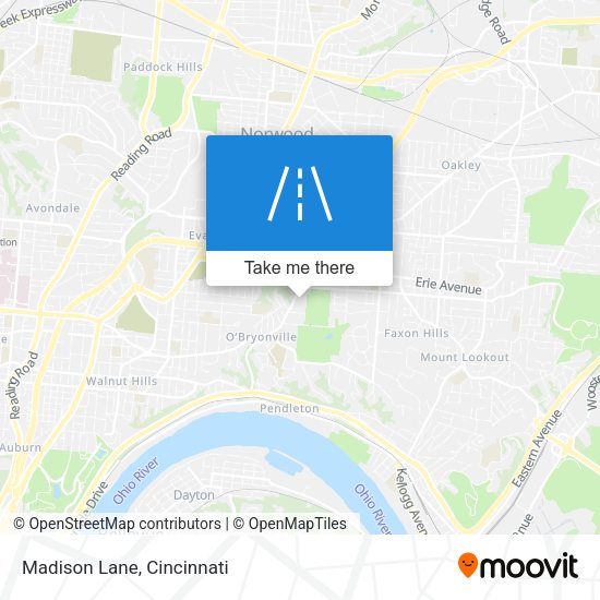 Mapa de Madison Lane