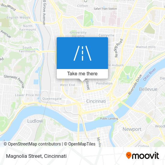 Magnolia Street map