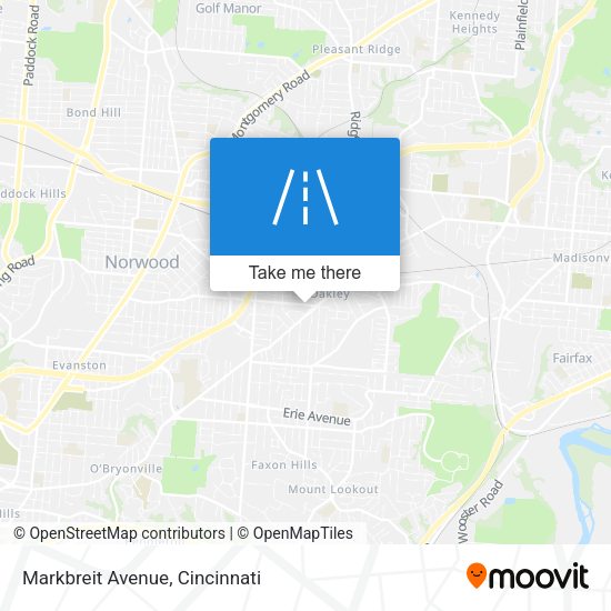 Mapa de Markbreit Avenue