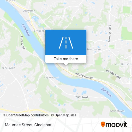 Mapa de Maumee Street