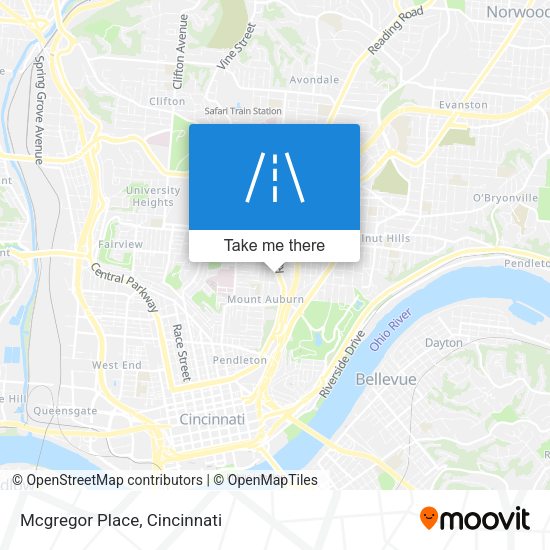 Mapa de Mcgregor Place