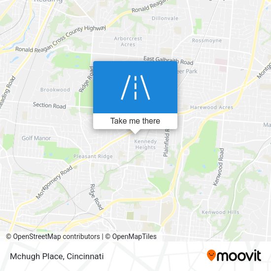 Mapa de Mchugh Place