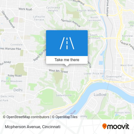 Mapa de Mcpherson Avenue