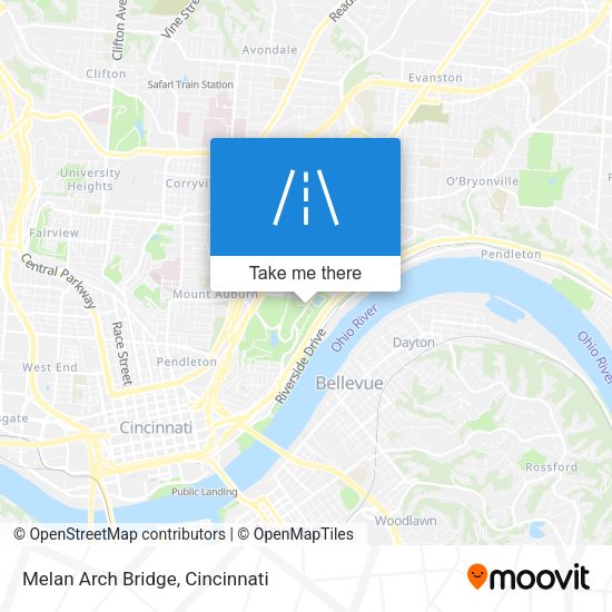 Mapa de Melan Arch Bridge