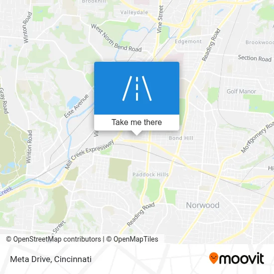 Meta Drive map