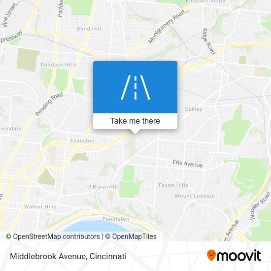 Middlebrook Avenue map