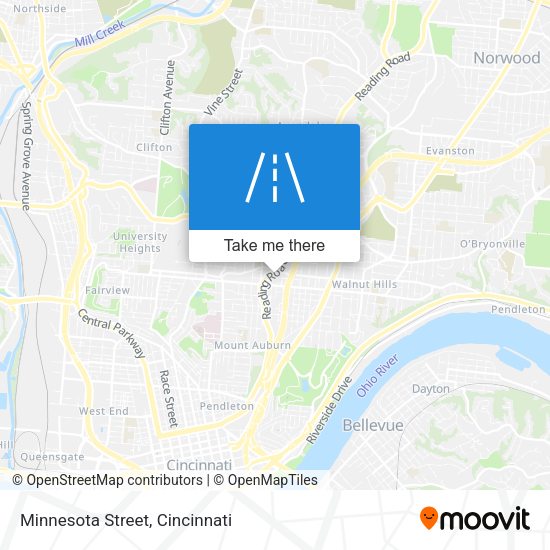Minnesota Street map