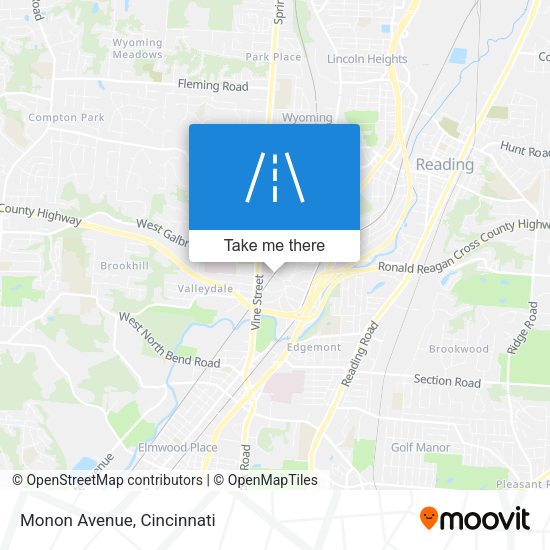 Mapa de Monon Avenue