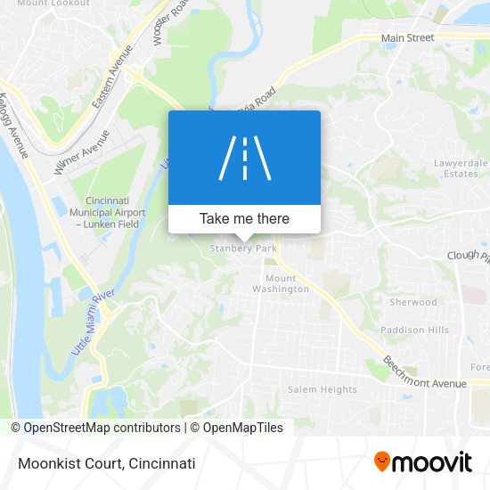Mapa de Moonkist Court