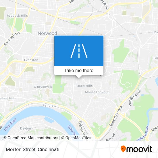 Mapa de Morten Street
