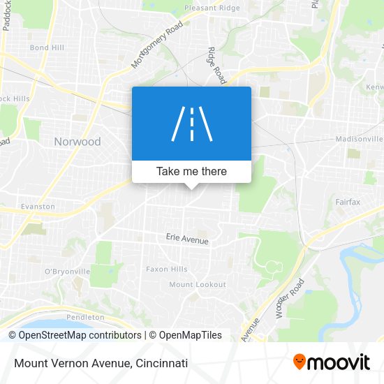 Mapa de Mount Vernon Avenue