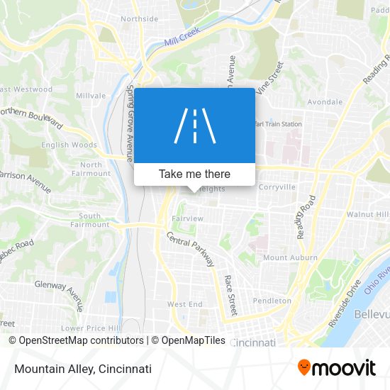 Mapa de Mountain Alley