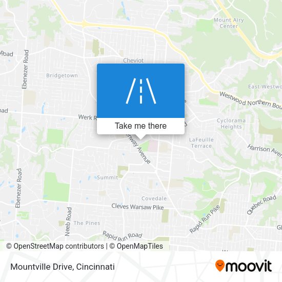 Mountville Drive map