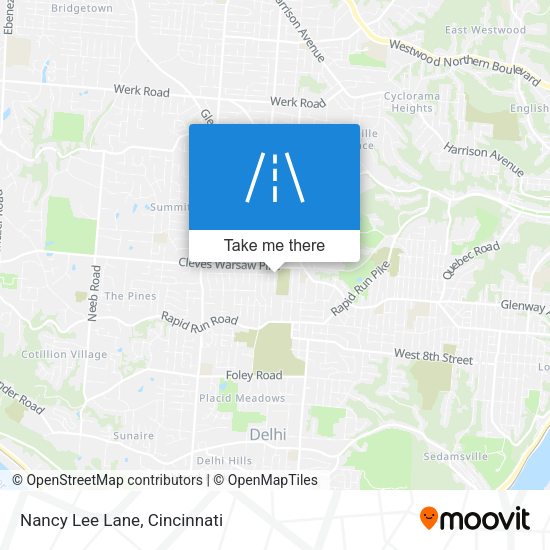 Mapa de Nancy Lee Lane