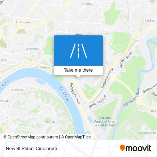 Mapa de Newell Place