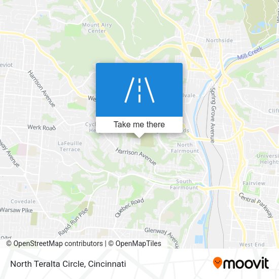 Mapa de North Teralta Circle