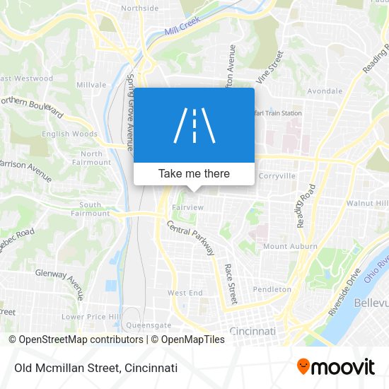 Old Mcmillan Street map