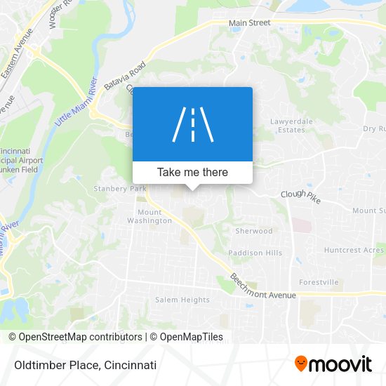 Mapa de Oldtimber Place
