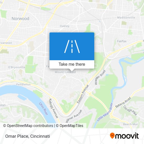 Mapa de Omar Place