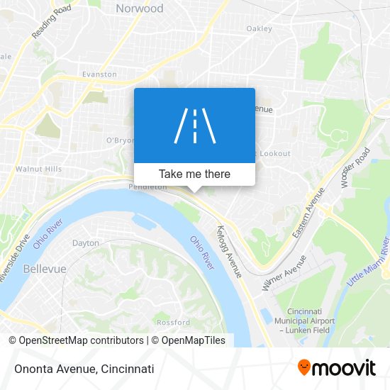 Mapa de Ononta Avenue