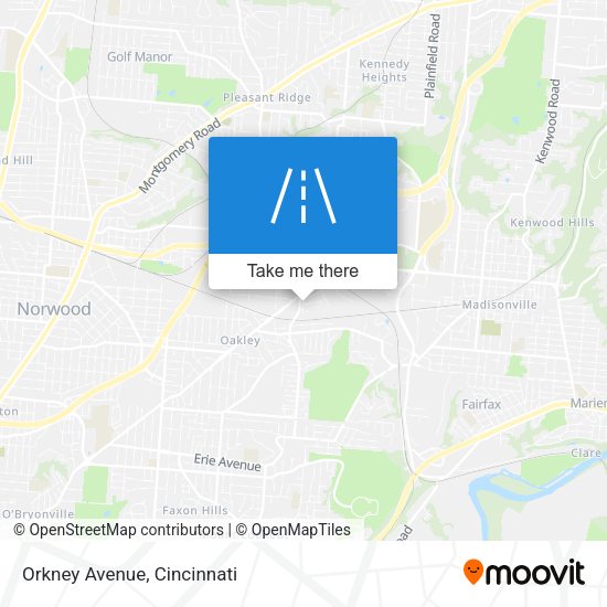 Mapa de Orkney Avenue