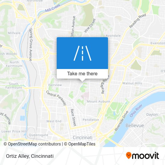 Mapa de Ortiz Alley