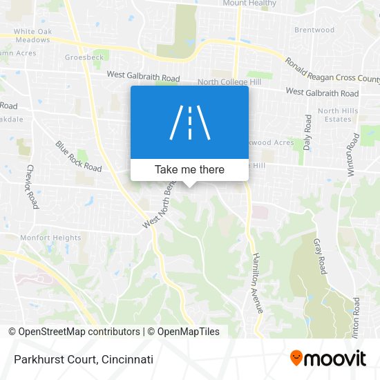Mapa de Parkhurst Court