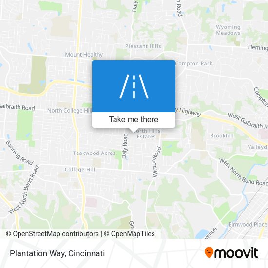 Mapa de Plantation Way