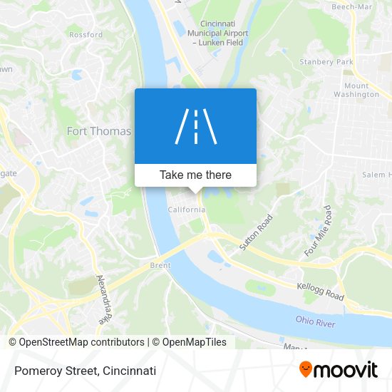 Mapa de Pomeroy Street