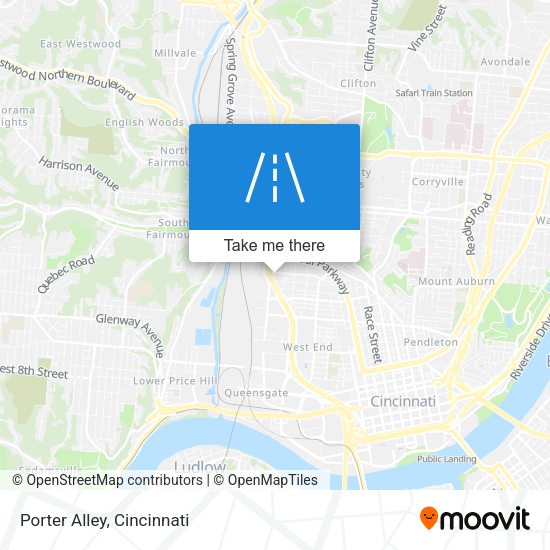 Mapa de Porter Alley