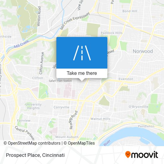Mapa de Prospect Place