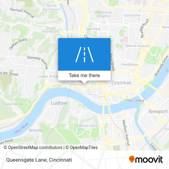 Mapa de Queensgate Lane