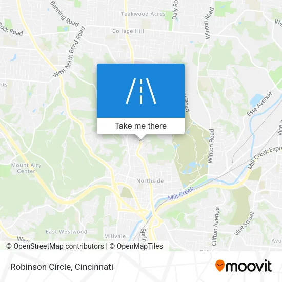 Robinson Circle map