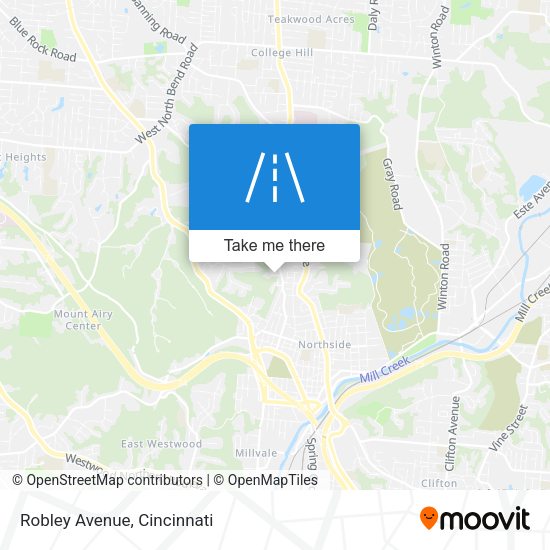 Mapa de Robley Avenue