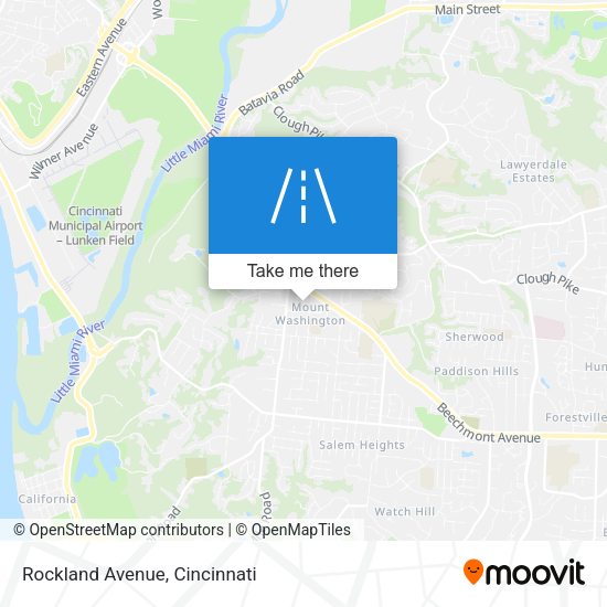 Mapa de Rockland Avenue
