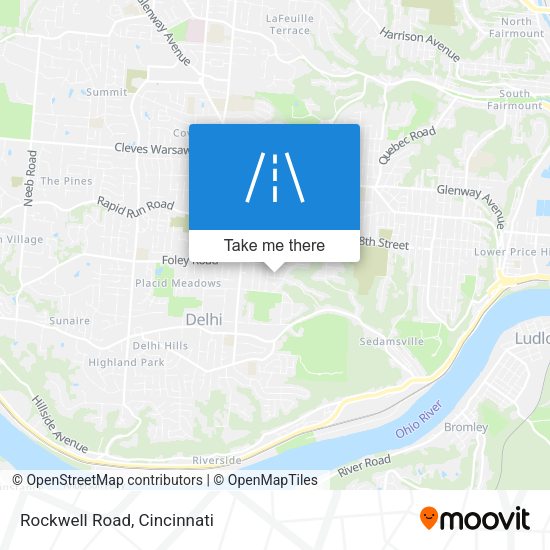 Mapa de Rockwell Road