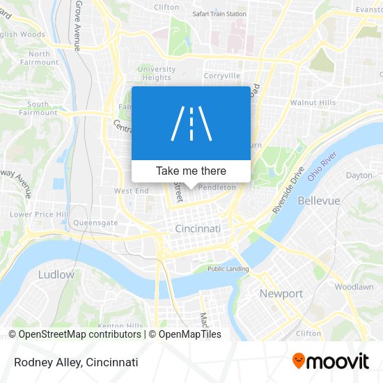 Mapa de Rodney Alley